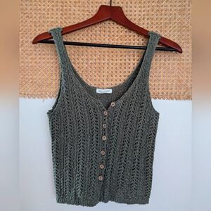 Blu Pepper Crochet Tank Top